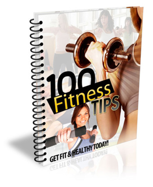 Product picture 100 Fitness Tips & squeezepage MRR